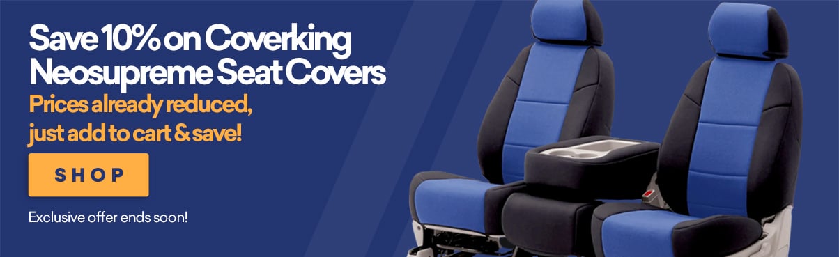 Save 10% on Coverking Neosupreme Seat Covers!