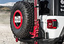 Road Armor Stealth Rear Tire Carrier