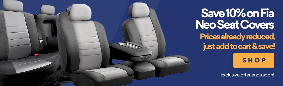 Save 10% on Fia Neo Seat Covers!