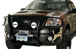 Westin Grille Guard with Off-Road Lights and Winch