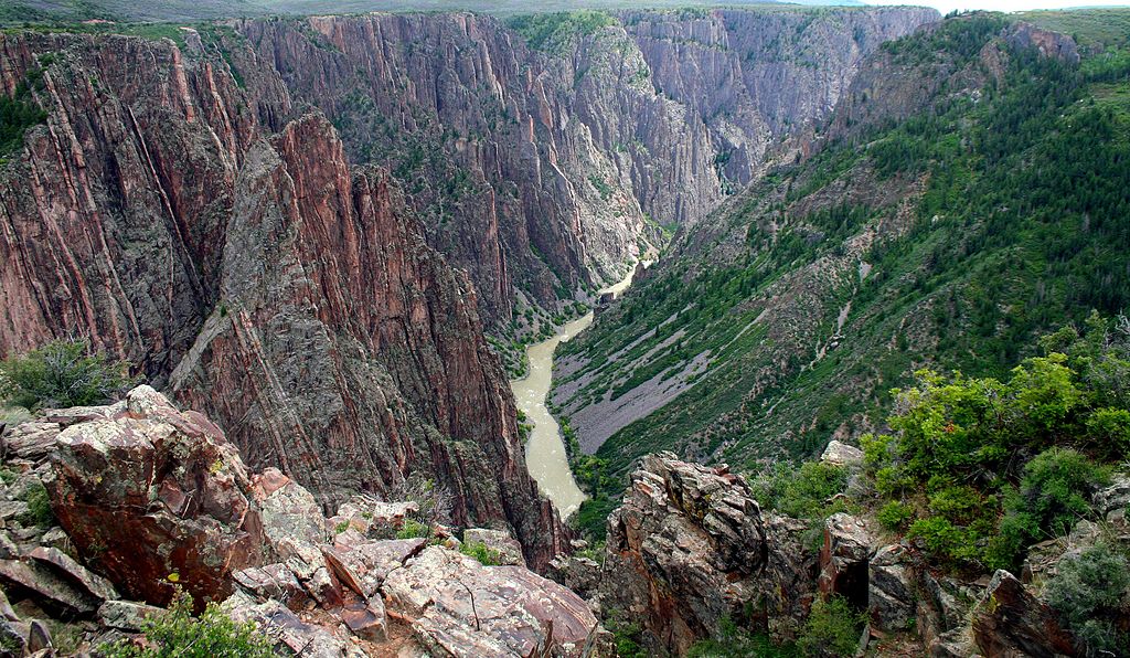 black canyon gunnison river, colorado