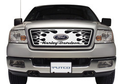 Putco Harley Davidson Flaming Inferno Grille with Harley Script