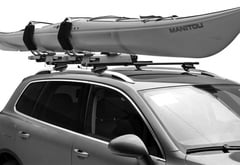 BMW 760Li Thule Hullavator Lift Assisted Kayak Carrier
