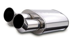 Mercedes-Benz C-Class MagnaFlow Polished Stainless Steel Street Series Muffler With Tip