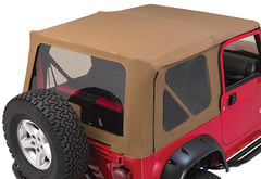 Jeep Wrangler Rampage Complete Replacement Soft Top Kit