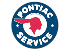 Pontiac Service Vintage Sign by SignPast