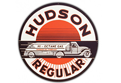Hudson Gas Vintage Sign by SignPast