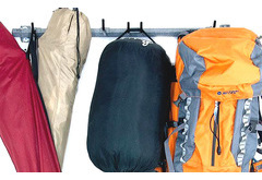 Monkey Bars Camping Gear Rack