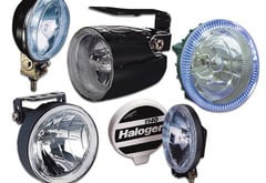 Street Scene Round Driving Lights