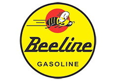 Bee Line Gasoline Vintage Sign by Signpast