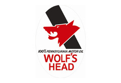 Wolf's Head Oil Vintage Sign by SignPast