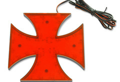 PlasmaGlow LED Iron Cross