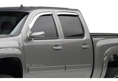Ford F-550 EGR Chrome Window Deflectors