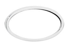 DefenderWorx Chrome Range Rover Logo Bezel