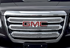 Chevy Black Horse Tape-On Chrome Grille