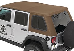 Jeep Wrangler Bestop Trektop Pro Hybrid Soft Top