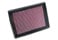 Image is representative of K&N Air Filter.<br/>Due to variations in monitor settings and differences in vehicle models, your specific part number (E-2986) may vary.