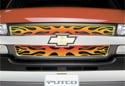 Image is representative of Putco Flaming Inferno Grille.<br/>Due to variations in monitor settings and differences in vehicle models, your specific part number (89157) may vary.