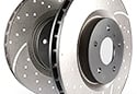 Image is representative of EBC Sport Rotors.<br/>Due to variations in monitor settings and differences in vehicle models, your specific part number (GD7360) may vary.