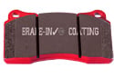 Image is representative of EBC Red Stuff Brake Pads.<br/>Due to variations in monitor settings and differences in vehicle models, your specific part number (DP31988C) may vary.