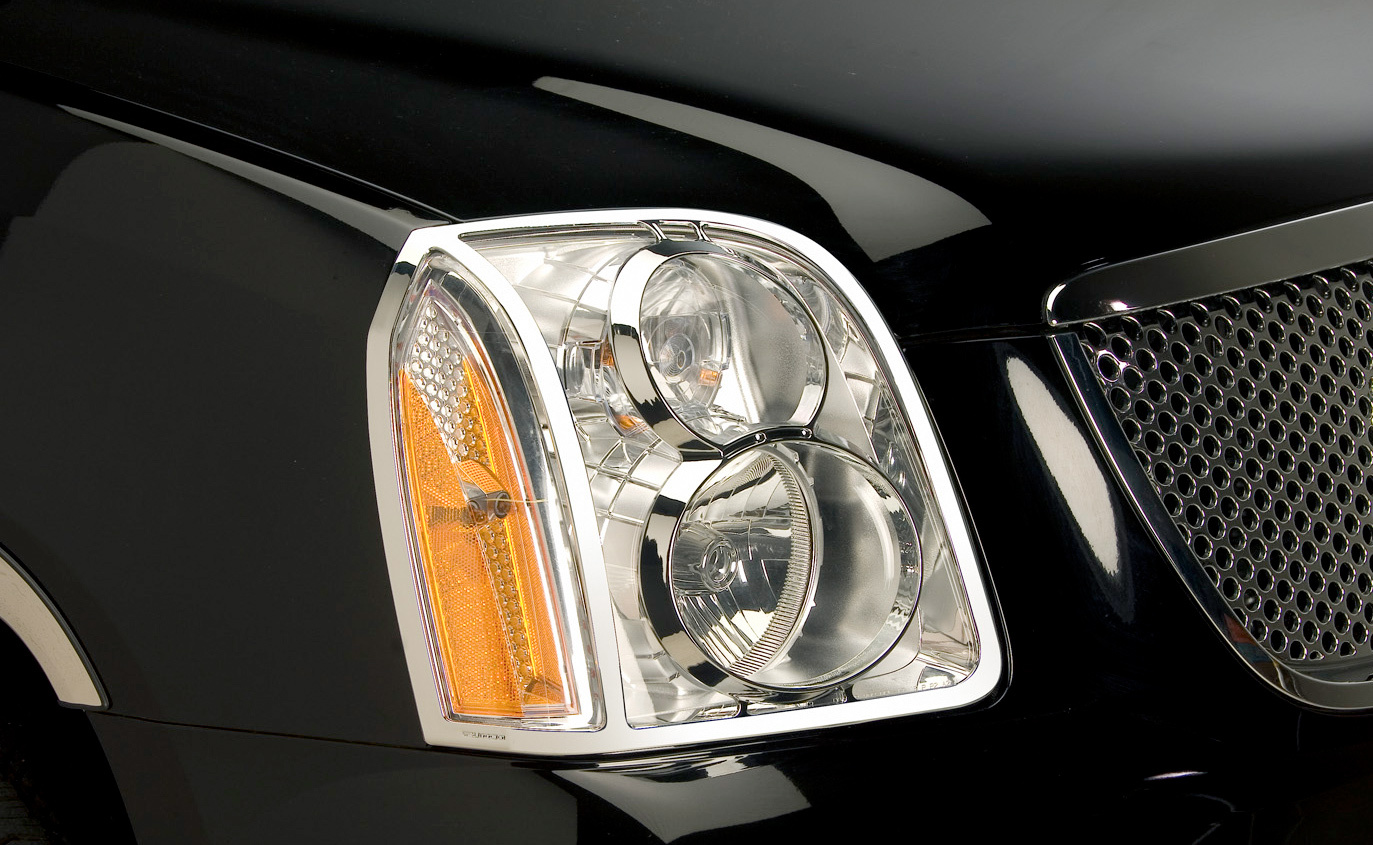 Putco Chrome Headlight Trim, Chrome Headlight Covers