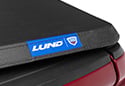 Image is representative of Lund Genesis Tri-Fold Tonneau Cover.<br/>Due to variations in monitor settings and differences in vehicle models, your specific part number (95085) may vary.