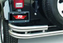 Image is representative of Rampage Tube Bumper.<br/>Due to variations in monitor settings and differences in vehicle models, your specific part number (88625) may vary.