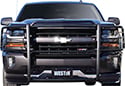 Image is representative of Westin Sportsman 1Piece Grille Guard.<br/>Due to variations in monitor settings and differences in vehicle models, your specific part number (45-3830) may vary.