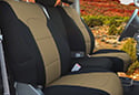 Image is representative of Coverking Genuine CR Grade Neoprene Seat Covers.<br/>Due to variations in monitor settings and differences in vehicle models, your specific part number (CSCF2CH7801) may vary.