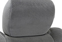 Image is representative of Coverking Velour Seat Covers.<br/>Due to variations in monitor settings and differences in vehicle models, your specific part number (CSCV15HM7026) may vary.
