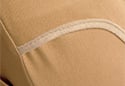 Image is representative of Coverking Poly Cotton Seat Covers.<br/>Due to variations in monitor settings and differences in vehicle models, your specific part number (CSC1P1CH9459) may vary.