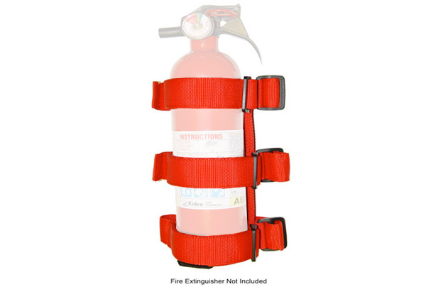 Rugged Ridge Roll Bar Fire Extinguisher Holder