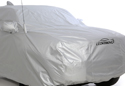 Image is representative of Coverking Silverguard Plus Car Cover.<br/>Due to variations in monitor settings and differences in vehicle models, your specific part number (CVC3EP3AC2013) may vary.