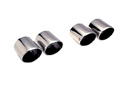 Image is representative of Corsa Exhaust Tip.<br/>Due to variations in monitor settings and differences in vehicle models, your specific part number (14333) may vary.