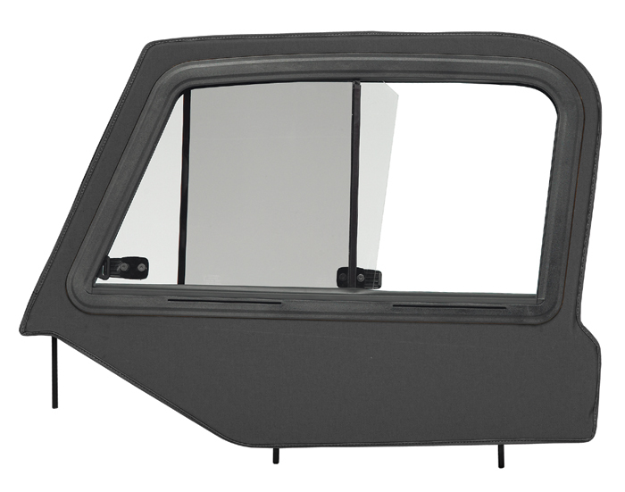 Jeep upper doors glass sliding windows