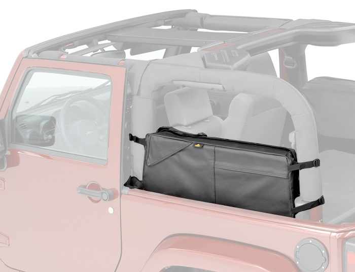 Jeep roll bar storage bags #3