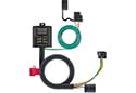 Image is representative of Curt T Connector Wiring Harness.<br/>Due to variations in monitor settings and differences in vehicle models, your specific part number (56300) may vary.