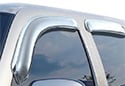 Image is representative of AutoVentshade Ventvisor Window Deflectors.<br/>Due to variations in monitor settings and differences in vehicle models, your specific part number (94353) may vary.