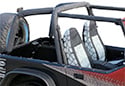 Image is representative of Rampage Roll Bar Cover Kit.<br/>Due to variations in monitor settings and differences in vehicle models, your specific part number (768715) may vary.