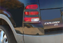 Image is representative of AutoVentshade Slotted Tail Light Covers.<br/>Due to variations in monitor settings and differences in vehicle models, your specific part number (36958) may vary.
