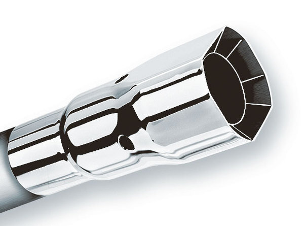 Borla Square Intercooled Exhaust Tip