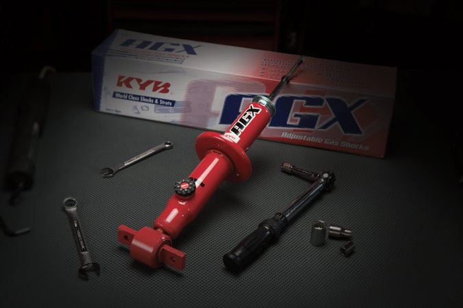 KYB AGX Adjustable Shocks & Struts - Free Shipping on Absorbers