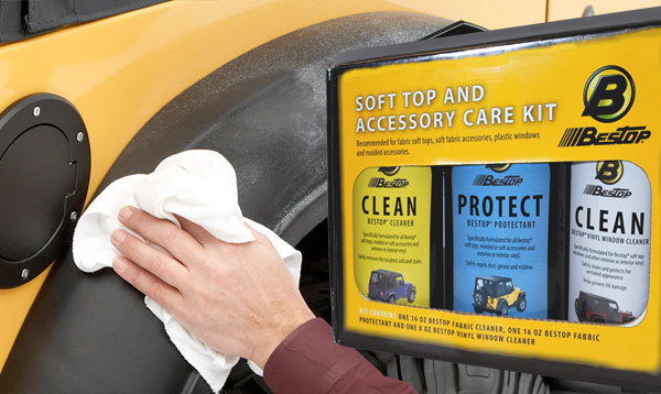 Jeep soft top cleaning kit #3