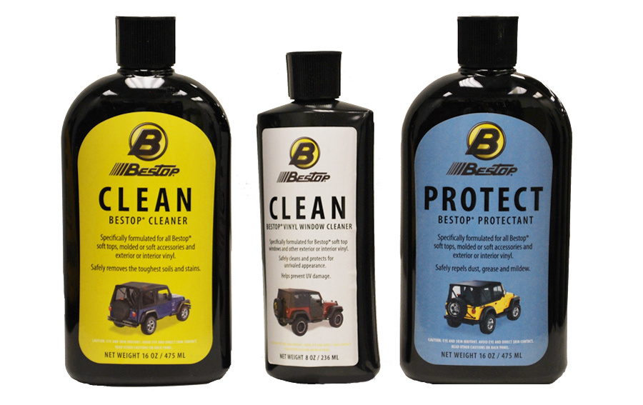 Bestop Jeep Soft Top Cleaner Kit, Bestop Three Pack Cleaner Kit