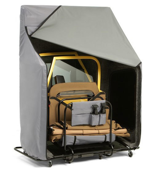 Hardtop storage dolly jeep #3
