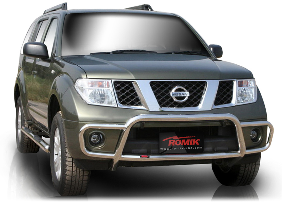 Center grill guard/push bar nissan pathfinder #5