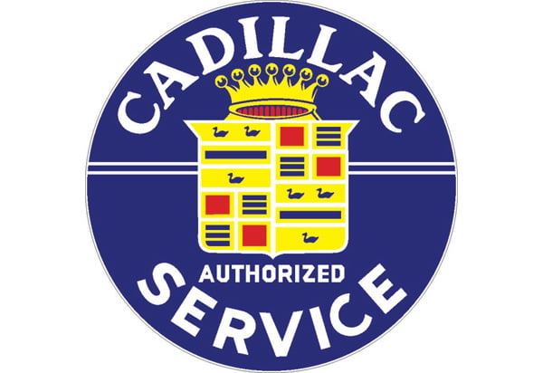 Cadillac Vintage Sign by SignPast