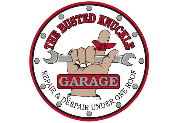 Busted Knuckle Garage Vintage Sign by SignPast