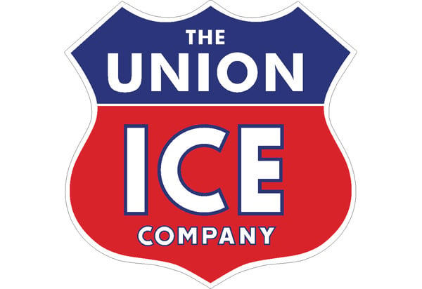 Union Ice Vintage Sign by SignPast