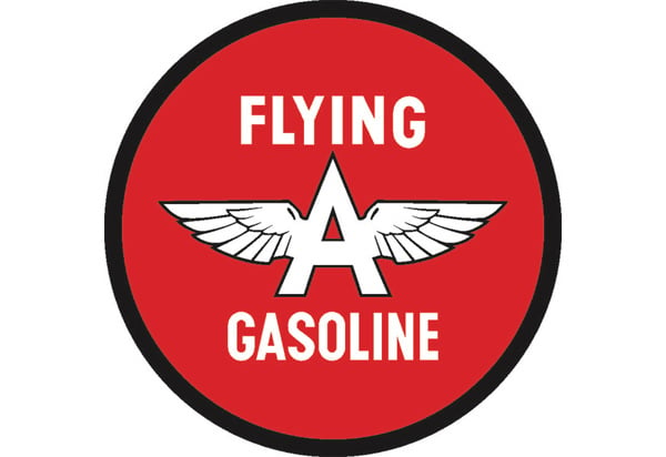 Flying A Gas Vintage Sign by SignPast